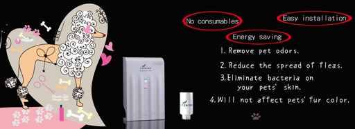 Cashido Mermaido Pet Shower - 10 second ozone machine