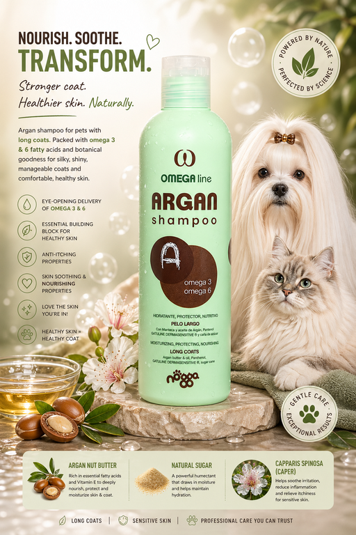 Omega Argan shampoo