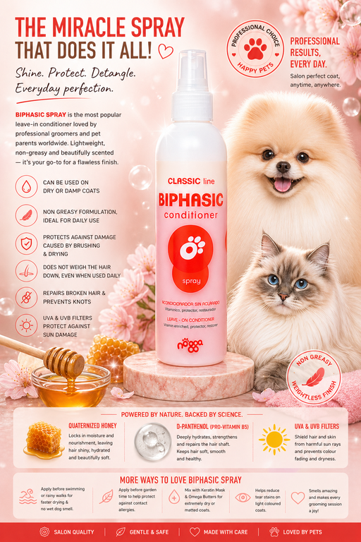 Biphasic spray