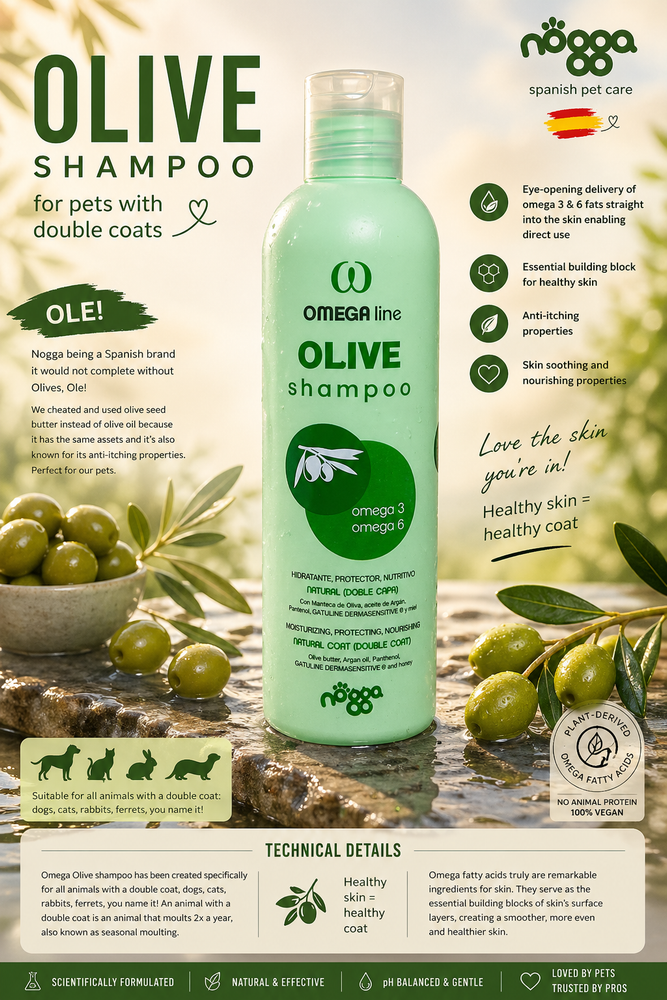 Omega Olive shampoo
