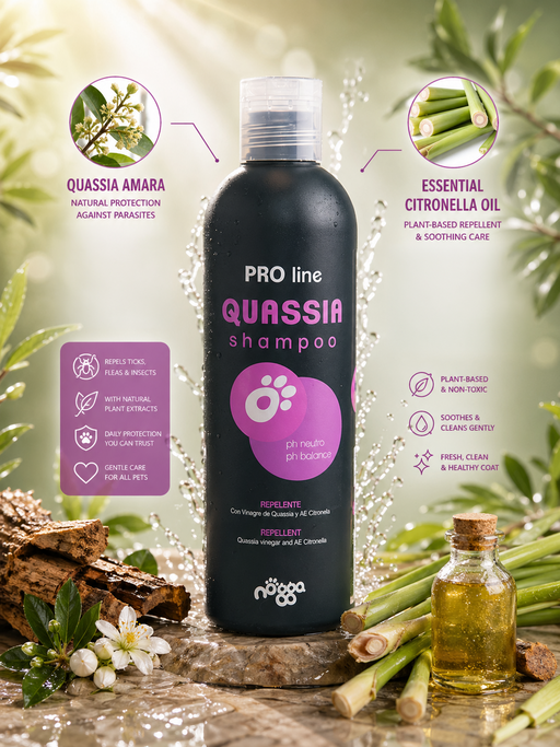 Quassia flea & tick shampoo