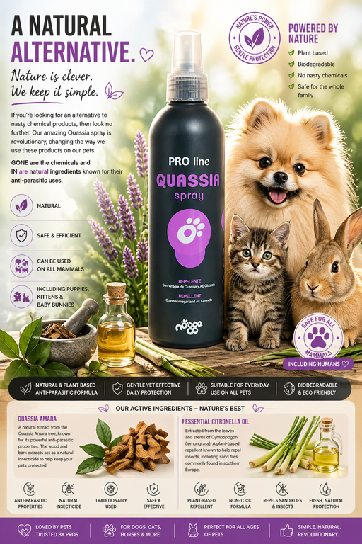 Quassia vlo & teek spray