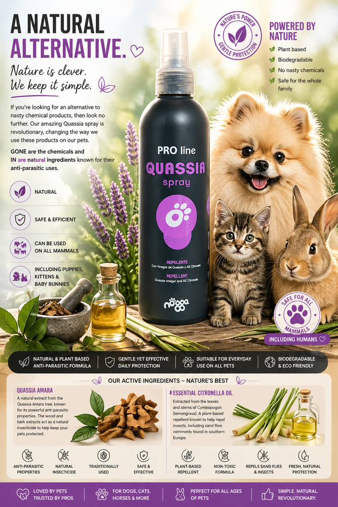 Quassia vlo & teek spray