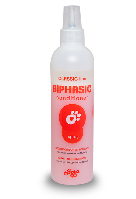 Biphasic spray